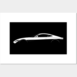 Aston Martin DB10 Silhouette Posters and Art